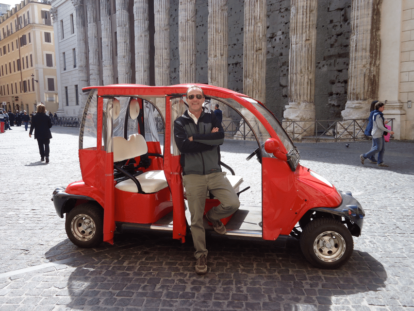 Rome: 4-Hour Private Afternoon Golf Cart City Tour - Trevi Fountain: Getting the Iconic Photo Without the Full-Day Commitment