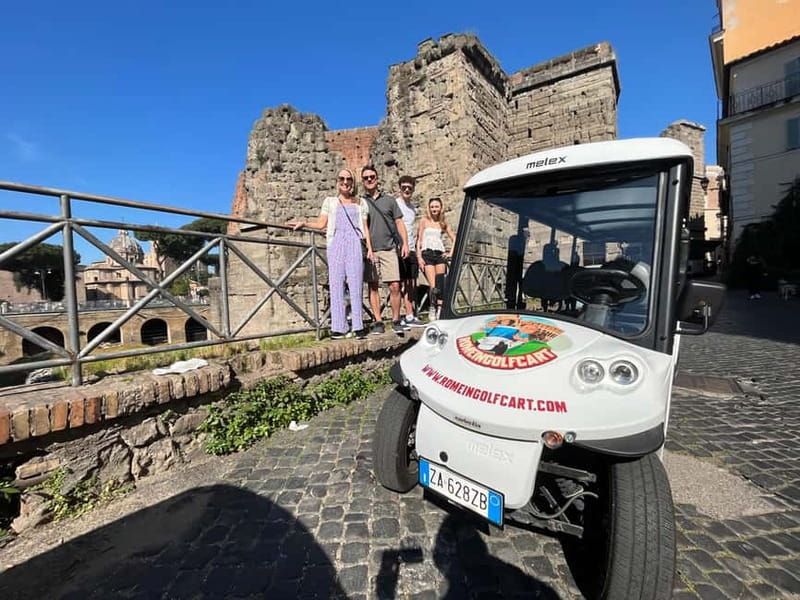 Rome: 4 hours Deluxe Golf cart Personalised Sightseeing tour - How the Guide Makes It Feel Private (Achilles and Eduardo Stand Out)