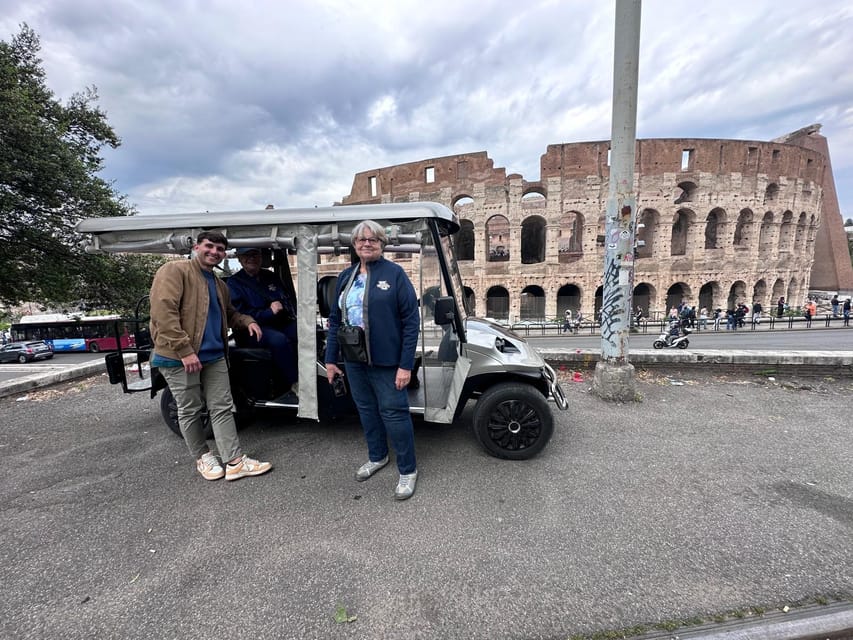 Rome: 7 Hour Full City Tour in Golf Cart with Catacombs - Viewpoints at Giardino degli Aranci and Pincio Terrace