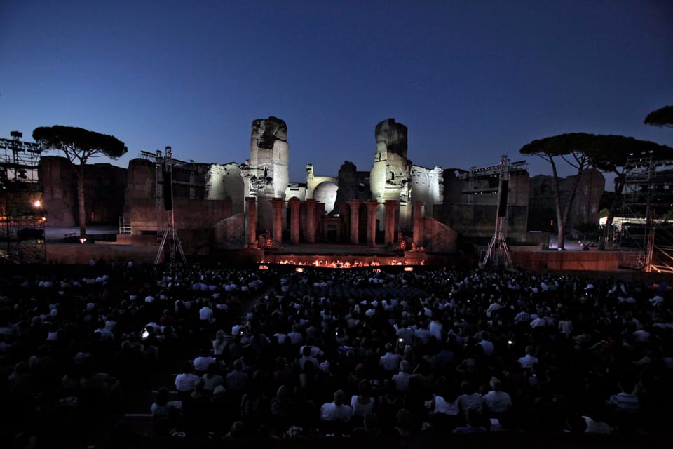 Rome: A Night at the Opera - Baths of Caracalla - Ticket Value: What You Pay For (and What You Don’t)
