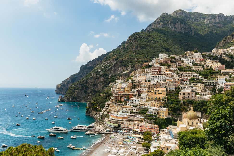 Rome: Amalfi Coast & Positano Day Trip with Coastal Cruise - Coach ride logistics: comfort, Wi‑Fi, and a mid-route break
