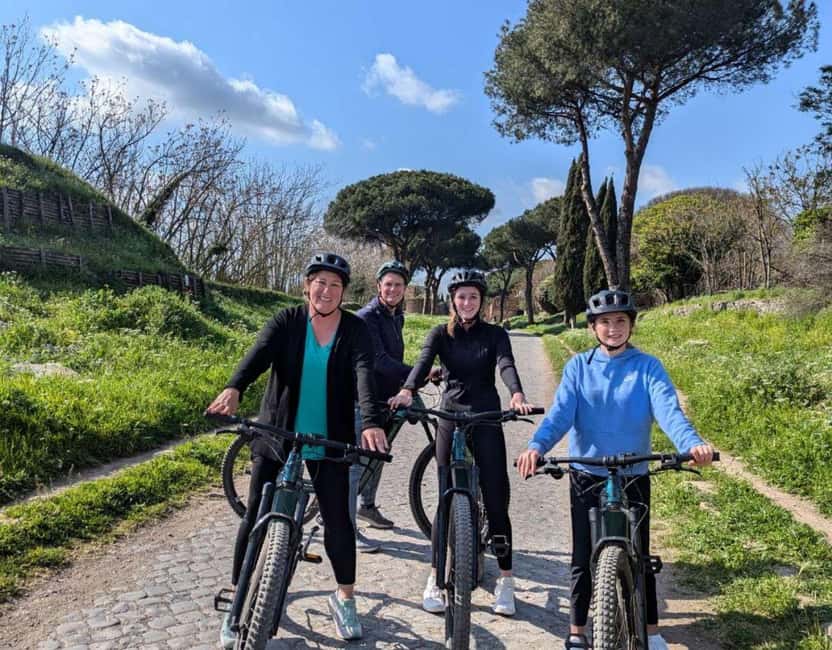 Rome: Appian Way, Aqueducts, & Catacombs E-Bike Guided Tour - Catacombs of Rome: Underground Tunnels and a Guided Story