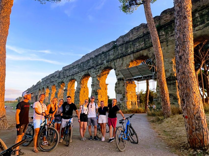 Rome: Appian Way & Catacomb Sunset E-bike Tour with Aperitif - Porta San Sebastiano to St. Callixtus: the first real payoff