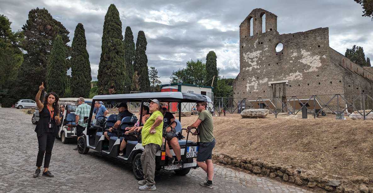 Rome: Appian Way & Catacombs Golf Cart Shared Tour - Key Points You’ll Care About