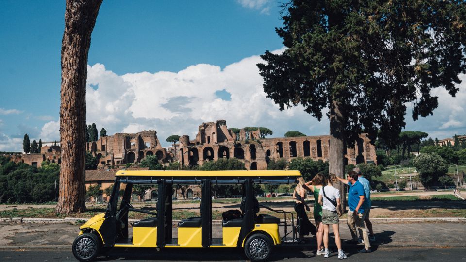 Rome: Appian Way Golf Cart Tour with Roman Catacombs Entry - Baths of Caracalla: Ruins With Mass and Meaning
