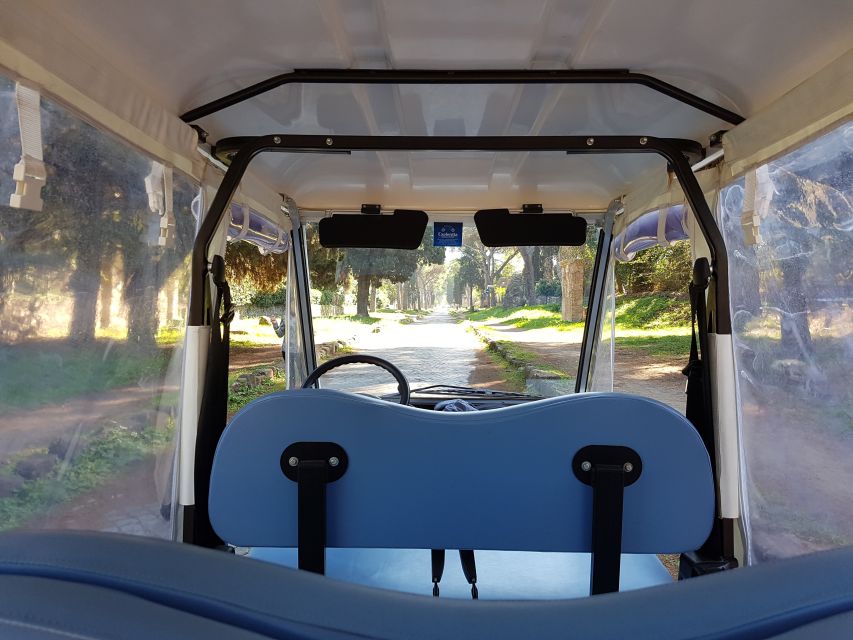 Rome: Appian Way Private Tour by Golf Cart -Official Partner - Why the Appia Antica feels different from the usual Rome rush