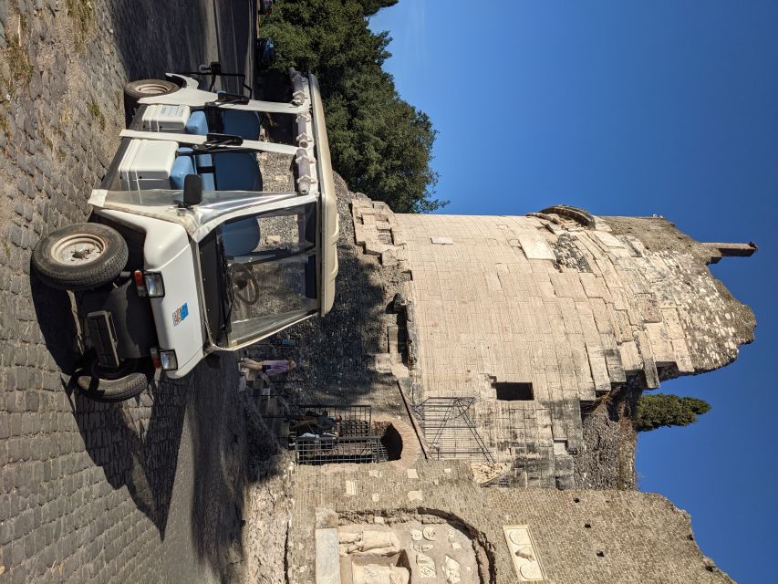 Rome: Appian Way Private Tour by Golf Cart -Official Partner - Hopping on an electric golf cart: comfort, speed, and photo stops