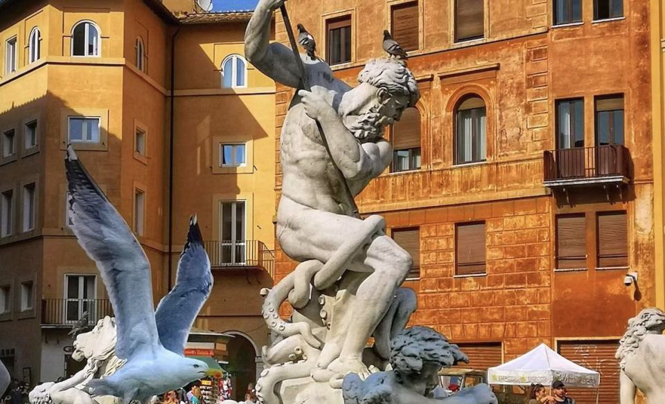 Rome at Twilight Tour Among the Piazzas and Fountains - Temple of Hadrian Stop: A Quick Roman Reset Before the Baroque Hits