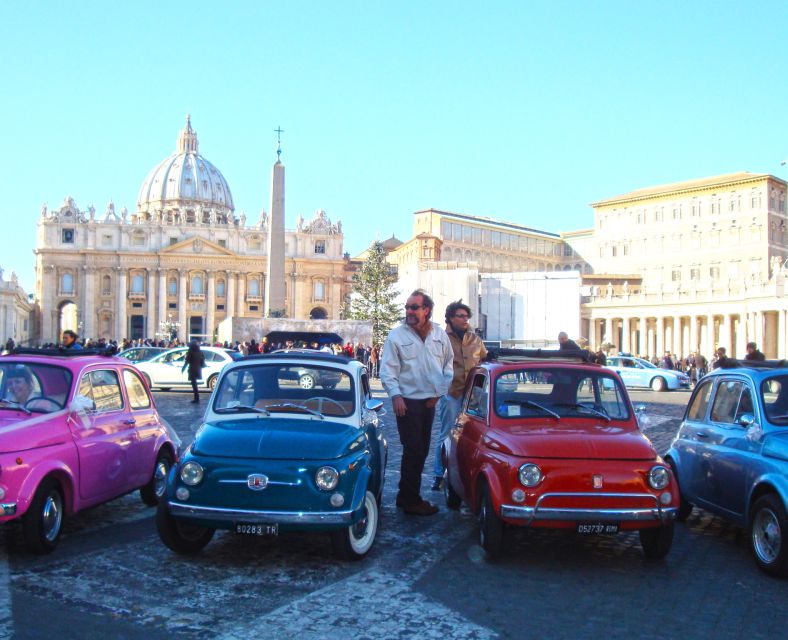 Rome: Aventine Hill Tour in Vintage Fiat 500 Convoy - Aventine Hill and the Garden of Lovers: The View That Makes You Pause