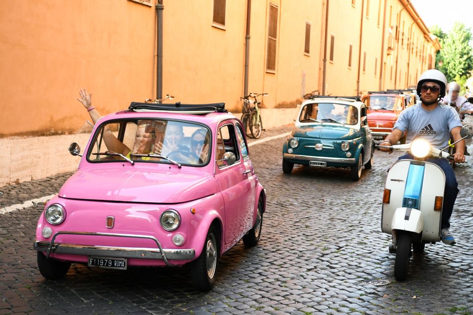 Rome: Aventine Hill Tour in Vintage Fiat 500 Convoy - Guide Energy: What Makes Alvise and Alex Stand Out
