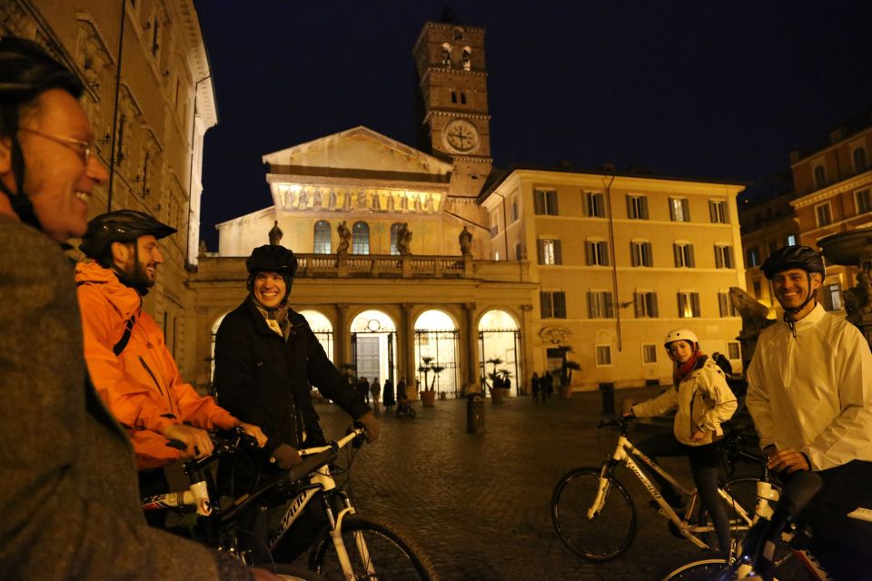 Rome by Night: 3-Hour Bike Experience - What the bikes and helmets mean for your comfort
