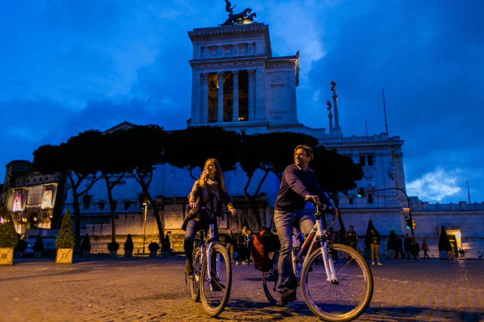 Rome by Night: 3-Hour Bike Experience - Practical tips for a smooth ride in Rome at night
