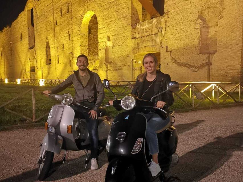 Rome by Night Vespa Tour With Driver/Private Guide - Why Rome by Night feels more romantic on two wheels