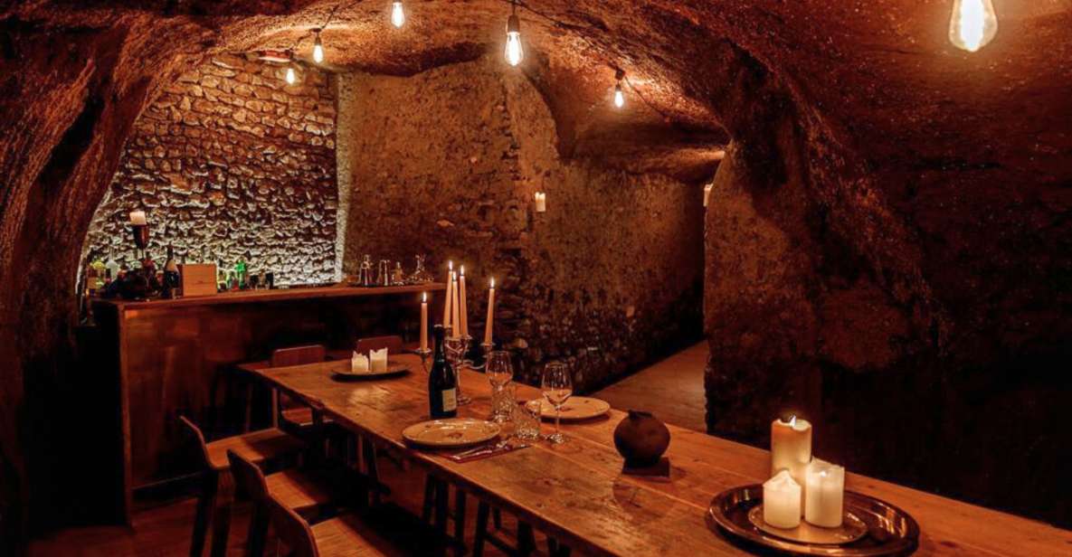 Rome: Candlelight Wine tasting in ancient roman Cave - What you actually drink: sparkling, white, and red in order