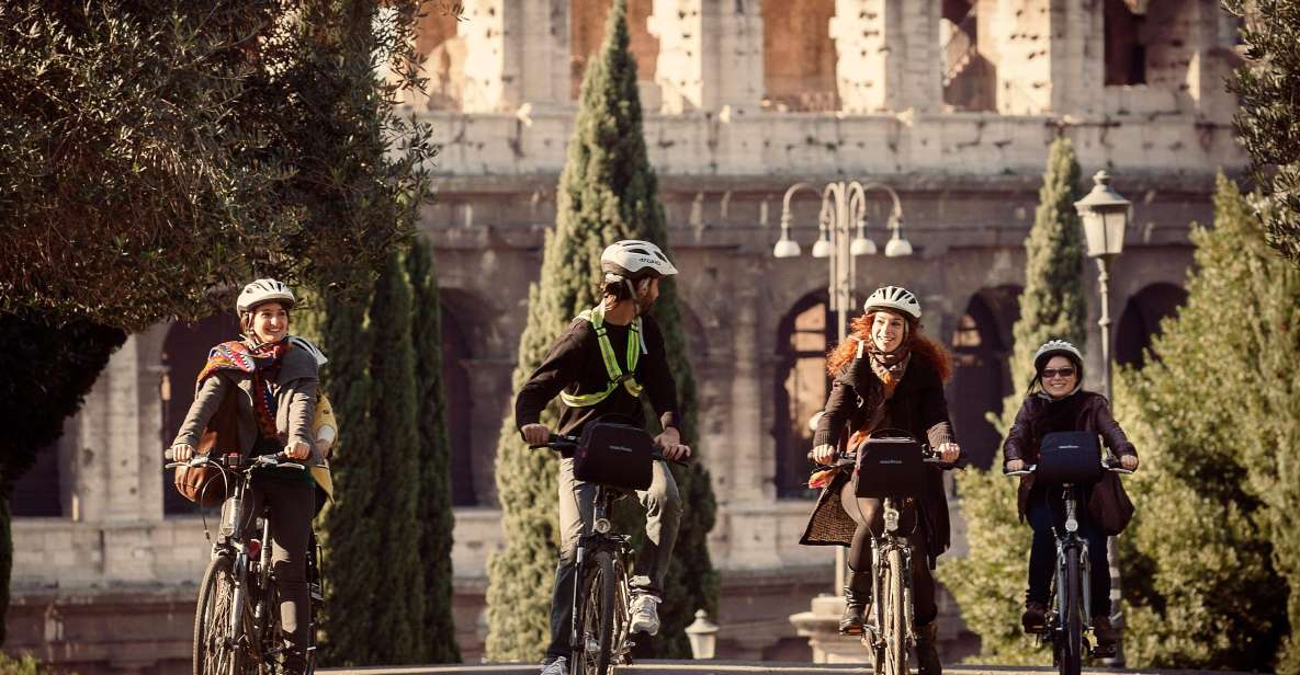 Rome: Cannondale E-Bike Tour of Top Landmarks & More - The Cannondale e-bike setup: anti-puncture tires, real comfort, and manageable hills