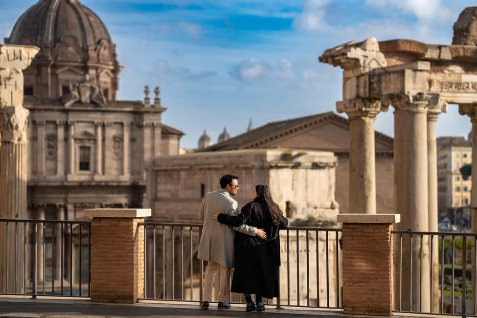 Rome: Capitoline Hill & Hidden Gems Private Photoshoot +Reel - Entering From Piazza del Campidoglio: Your starting advantage