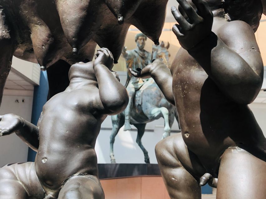 Rome: Capitoline Museums Private Guided Tour - New Palace galleries: inscriptions, mosaics, Marforio, and the Dying Gaul