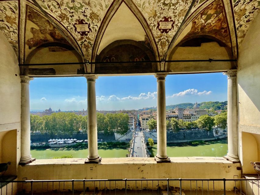 Rome: Castel Sant'Angelo and Hadrian's Tomb Guided VIP Tour - Panoramic Terrace Views and Sant’Angelo Bridge: Where Rome Lands in One Frame