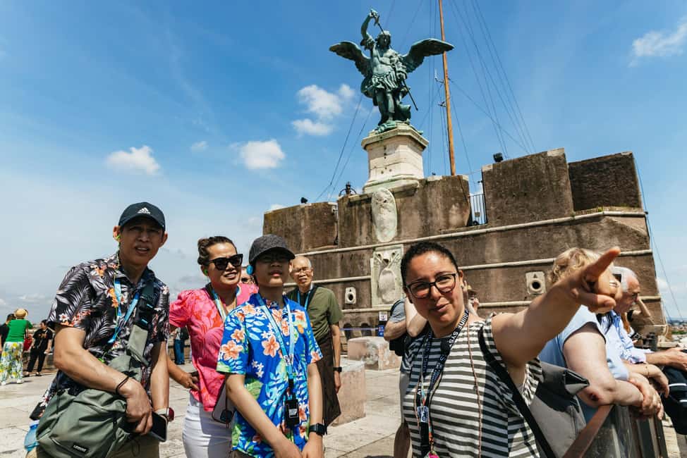 Rome: Castel Sant'Angelo Skip-the-Line Guided Tour - Castel Sant’Angelo in 90 Minutes: what the guided route delivers