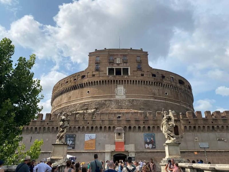 Rome: Castle Sant'Angelo Ticket w/ audioguide option - Rooftop terrace: the view you’ll remember