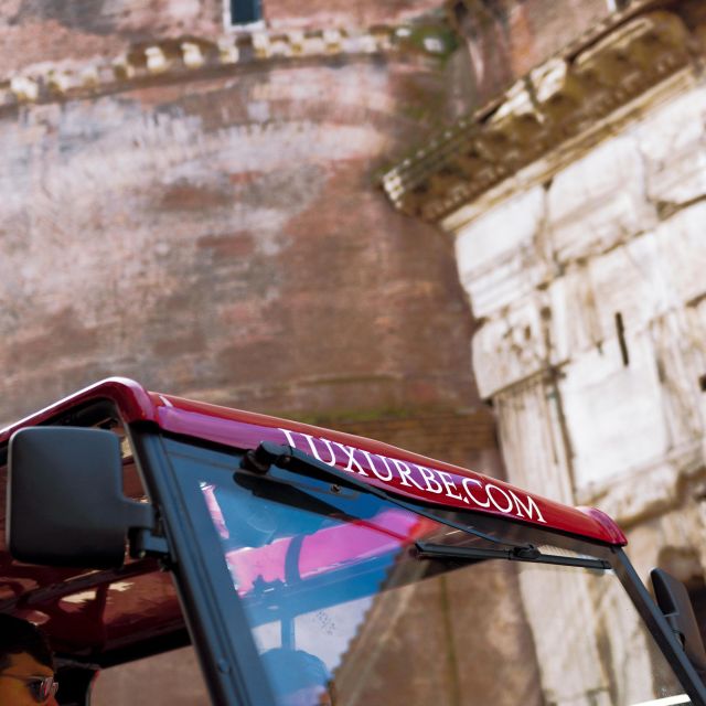 Rome: City Golf Cart at Night Tour - Electric cart comfort: why it’s great for feet and photos