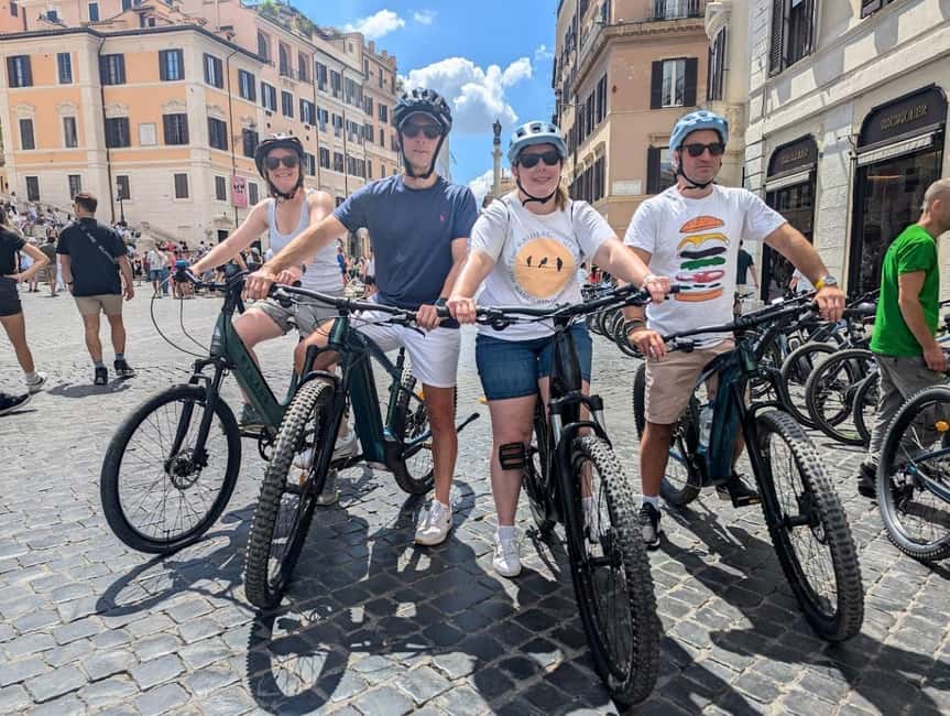 Rome: City Highlights Electric Bike Tour - Piazza Navona to Castel Sant’Angelo: baroque scenery on a moving clock