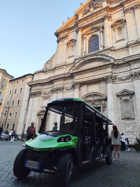 Rome: City Highlights Golf Cart Tour with Aperitivo - Key highlights to look for on this Rome golf cart + aperitivo tour