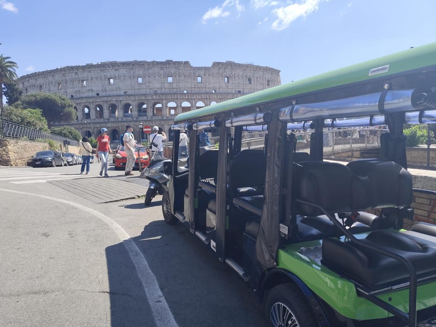 Rome: City Highlights Golf Cart Tour with Aperitivo - Timing tips: heat, sunset, and why departure time changes everything