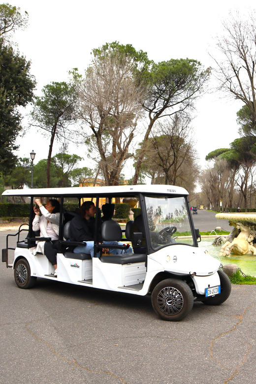 Rome: City Highlights Golf Cart Tour - Villa Borghese: starting in the park gives you instant breathing room