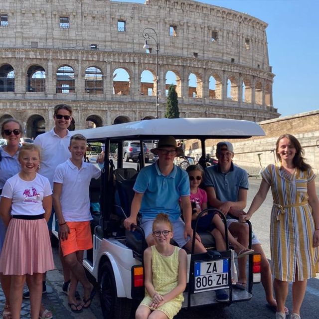 Rome: City Highlights Guided Tour by Golf Cart - Guide quality: why Antonio and Morris made the difference
