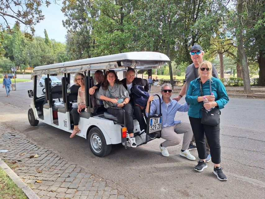 Rome: City Highlights on a Shared Golf Cart Tour - Route hits Piazza Venezia, Piazza Navona, then the Pantheon area