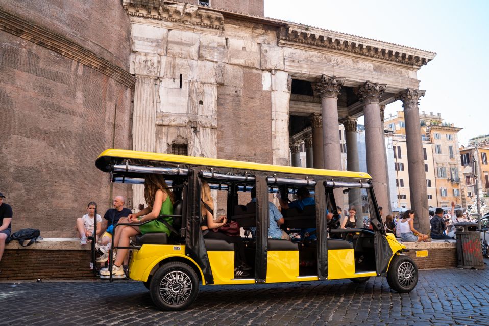 Rome: City Highlights Tour by Electric Golf Cart - Largo di Torre Argentina and Piazza Navona: Where the Stories Get Fun