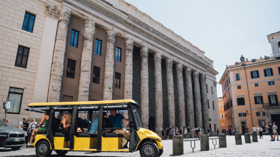 Rome: City Highlights Tour by Electric Golf Cart - Gelato, Water, and the Little Comforts That Add Value