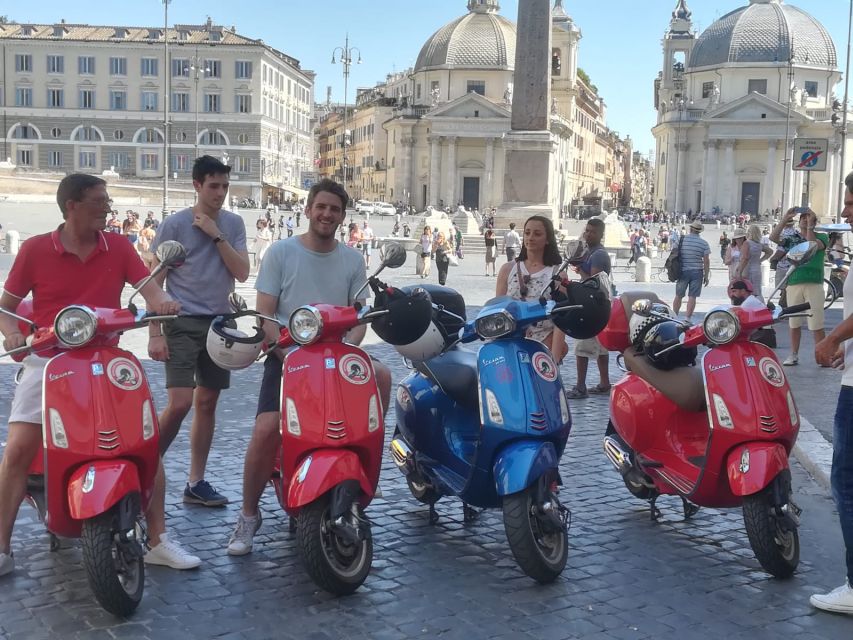 Rome: City Highlights Vespa Tour with Driver - The Sights You’ll See: Piazzas, Basilicas, Fountains, and Views