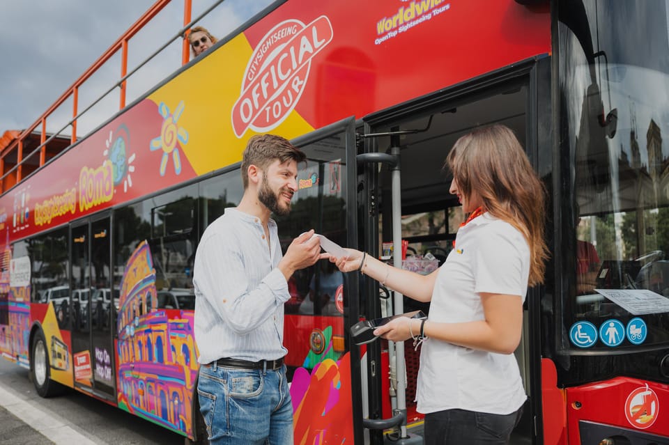 Rome: City Sightseeing Hop-on Hop-off Bus with Audioguide - The Full 100-Minute Loop: What You See at a Glance