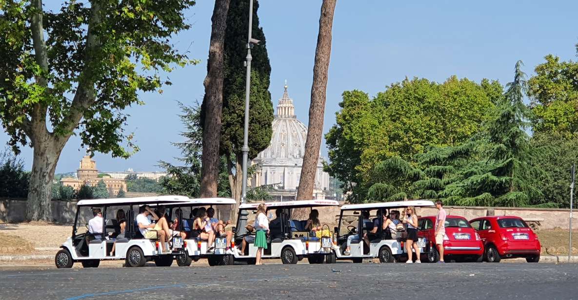 Rome: City Tour by Golf Cart with Gelato - Spanish Steps, Trevi Fountain, and the Pantheon area: the iconic trio
