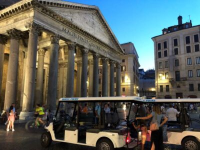 Rome: City Tour by Golf Cart with Gelato - Wheel Tours check-in at Via Cavour 138 and how the 3-hour ride feels