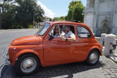 Rome: City Tour in a Retro Fiat 500 with Photo Stops - Meeting at Oppio Caffè: the calm start before the big sights