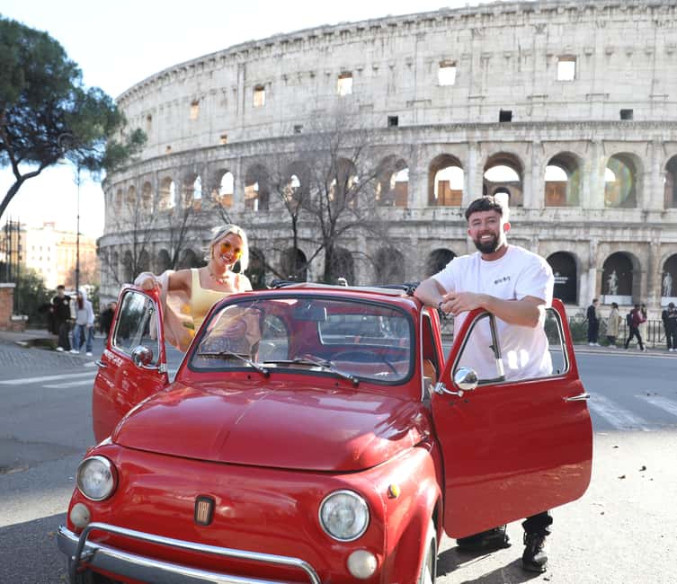 Rome: City Tour in a Retro Fiat 500 with Photo Stops - Trastevere cruise-by: the streets feel close even from the road