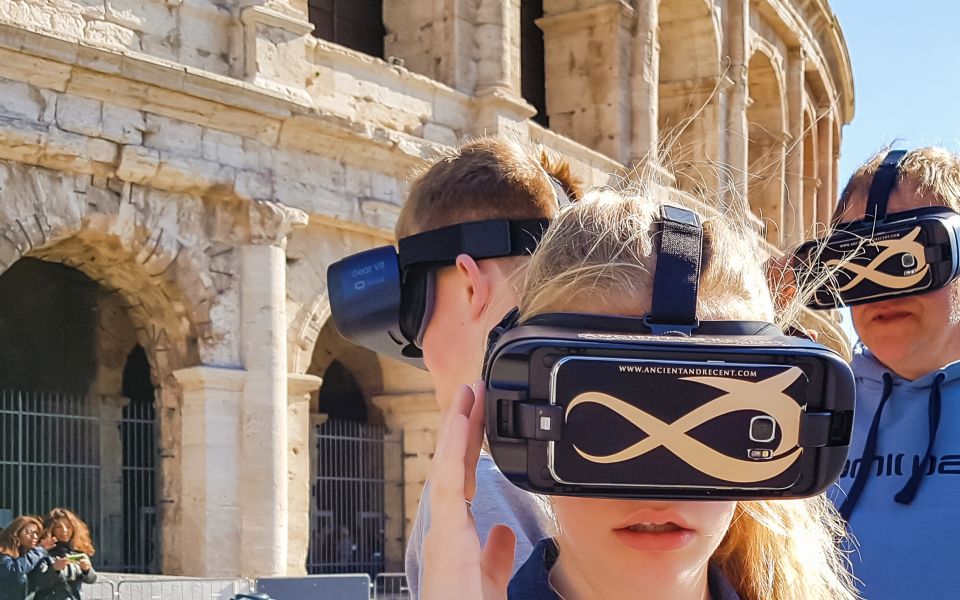 Rome: Colosseum Access and Self-Guided Virtual Reality Tour - VR at the Colosseum: why this plan works
