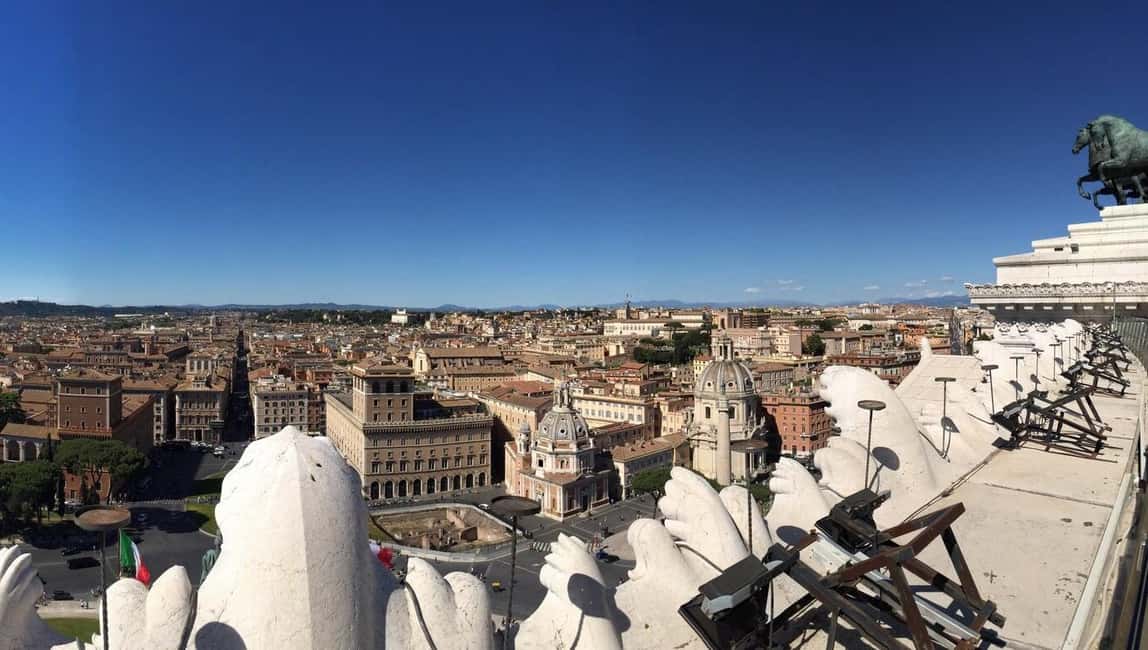 Rome: Colosseum and Altar of the Fatherland Elevator Ticket - Multimedia Video, City Audio App, and How to Use Them
