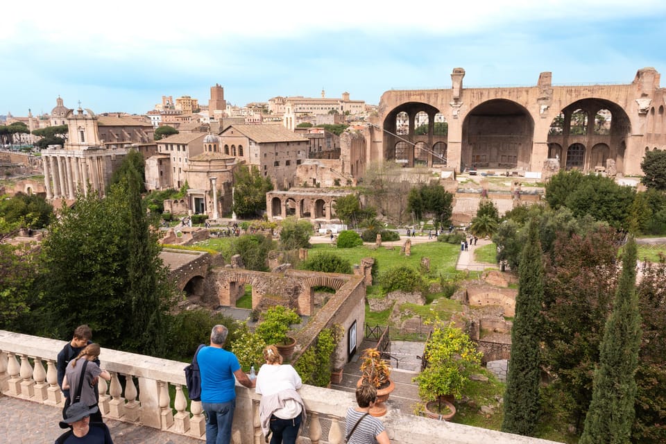 Rome: Colosseum and Roman Forum Access with Audio Guide App - Roman Forum: Vestal Virgins, the Via Sacra, and the Arch of Titus