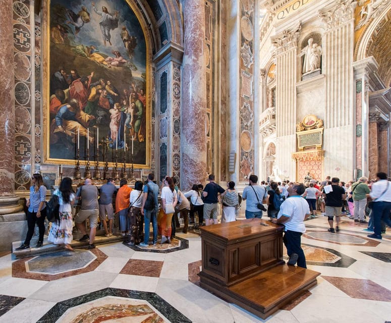 Rome: Colosseum and Vatican Museum Guided Tour in One Day - The St. Peter’s Basilica Connection: Know What’s Included and What’s Not