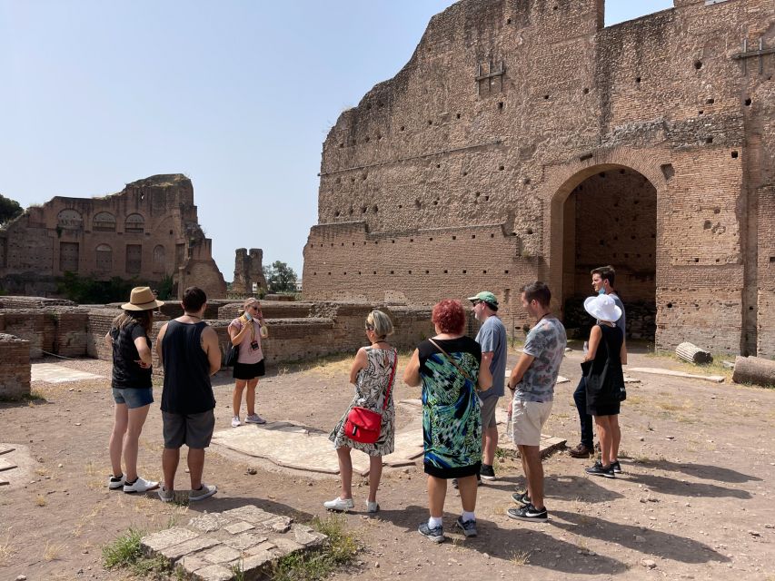 Rome: Colosseum, Arena & Ancient City Guided Tour - Palatine Hill: Emperor Views Plus the Myth-of-Origins Angle