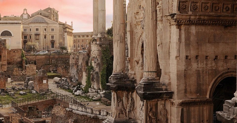 Rome: Colosseum Arena Floor and Ancient Rome Tour - Roman Forum ruins: temples and markets in the same walk