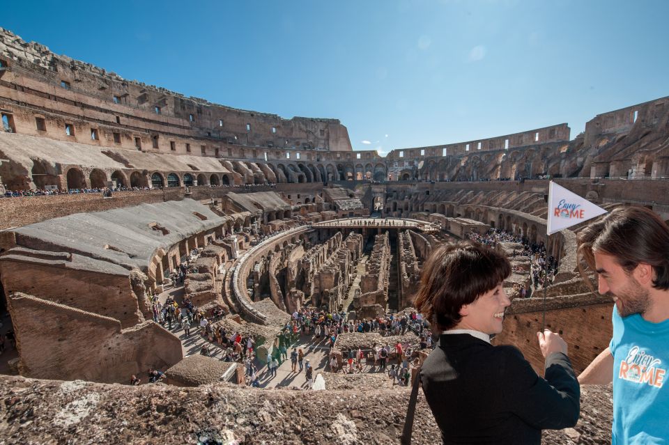 Rome: Colosseum Arena, Forum & Palatine Hill Private tour - Timing, meeting point, and getting there with less stress