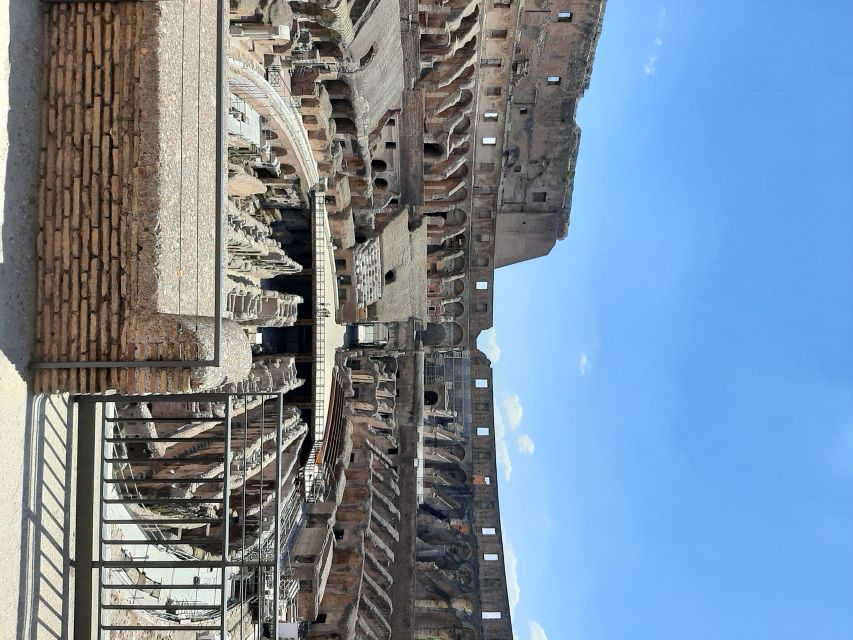 Rome: Colosseum Arena Private 1.5 hour Tour - First level viewpoint: a Roman spectator’s seat-line reality