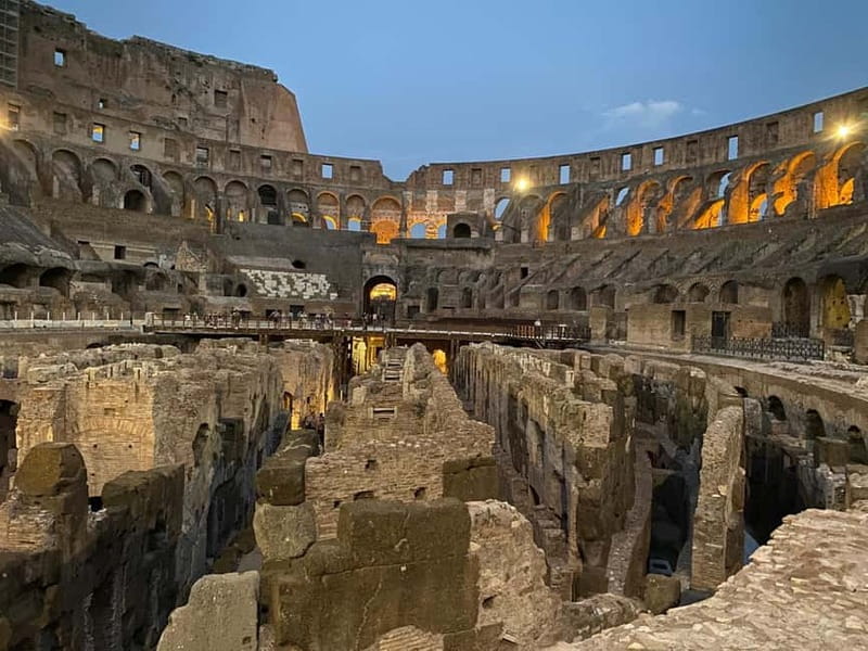 Rome: Colosseum-Forum Visit with Open-Top Bus & Arena option - What You Really Get: Colosseum Rings, Forum, Palatine, and a Bus Orientation