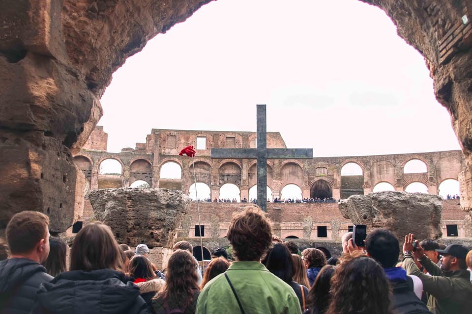 Rome: Colosseum & Forum with Audio Guide App -Optional Arena - Arena floor access: when the upgrade is worth it