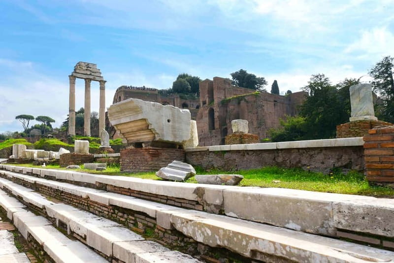 Rome: Colosseum & Forum with Audio Guide - Optional Arena - Palatine Hill and the Emperor’s Palace viewpoint